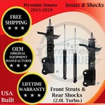 Monroe Oem Front Struts & Rear Shocks For 2015-2019 Hyundai Sonata 2.0L Turbo. Fixed Price $309.84.