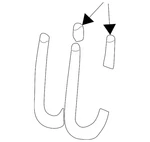 Genuine Ford U-bolt N811667-S436. Fixed Price $54.56.