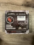 Autmatch 3/4" Ring (2 Pack) Inch Shackles, Red & Black. Fixed Price $30.00.