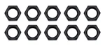 Allstar Performance 50098-10 Bulkhead Nuts Black -3 10PK. Fixed Price $37.87.