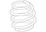 Genuine Mitsubishi Coil Spring 4040A552. Fixed Price $182.33.