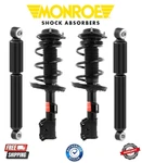 Complete Monroe Front Coil Spring & Rear Shock Fits 13-15 Hyundai Veloster. Fixed Price $322.67.