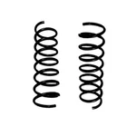 Lesjofors Pair Set 2 Rear Left And Right Coil Springs Volvo S40 V50. Fixed Price $95.95.
