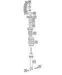 Genuine Mopar Suspension Spring 68418135AA. Fixed Price $288.00.