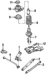 Genuine Ford Coil Spring F5RZ-5560-B. Fixed Price $42.21.