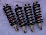 1982-1991 Jaguar Xjs V12 Rear Springs Shocks Coils # C39692 Complete Set Of 4. Fixed Price $349.50.