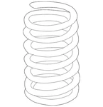 Genuine Mitsubishi Coil Spring 4140A187. Fixed Price $171.03.
