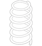 Genuine Volkswagen Spring 5N0-411-105-AE. Fixed Price $125.68.