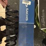 1X Coil Spring (single) Front 993539 Sachs Suspension 31336782992. Fixed Price $46.62.