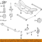 Chrysler Oem 17-22 Compass Rear Suspension Struts Components-spring 68252567AB. Fixed Price $76.81.