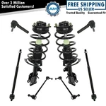 8 Piece Steering & Suspension Kit Complete Strut Spring Assemblies W/ Tie Rods. Fixed Price $192.50.