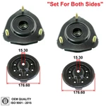 Strut Mount + Bearing Seat Pair Front Left Right For Toyota RAV4 1996-2003. Fixed Price $64.90.