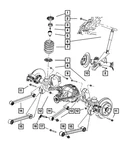 Genuine Mopar Suspension Spring 52090248AC. Fixed Price $72.81.