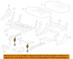 Gm Oem 18-23 Traverse Rear Components-seat Track Spring 13521780. Fixed Price $27.81.