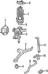 Genuine Ford Coil Spring F6DZ-5310-A. Fixed Price $12.55.