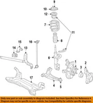 Chrysler Oem 11-17 Compass Front Suspension Struts Components-spring 5105973AD. Fixed Price $91.51.