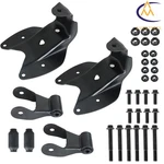 Pair Rearward Leaf Spring Shackle & Bracket Hanger Lh Rh 2000-03 Ford F150. Fixed Price $57.00.