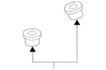 Genuine Ford U-bolt Nut W703529-S437. Fixed Price $10.06.