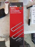 2PK Autocraft Spring Square U-bolt Kit 9/16" X12" AC130138 New Sealed. Fixed Price $28.10.