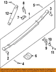 Nissan Oem 04-24 Titan Suspension Components-shackle Bolt 55080EZ01A. Fixed Price $11.90.