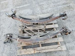 Used 2017 Ford F450 Pair Rear Leaf Springs 10+1 HC3C 6A075BG Ship Los Angeles. Fixed Price $1304.13.