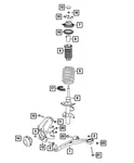 Genuine Mopar Front Coil Spring Right 5168012AB. Fixed Price $65.76.