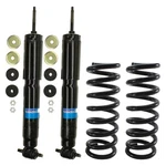 Sachs Front Shock Absorbers & Lesjofors Coil Springs Kit Silverado 1500 Rwd. Fixed Price $228.95.