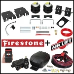 Firestone Rear Helper Springs / Air Lift Compressor Kit Fits 07-18 Sierra 1500. Fixed Price $949.95.