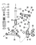 Coil Spring Mopar 68031644AC. Fixed Price $86.39.