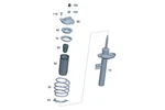 Genuine Mercedes-benz Helical Spring 247-321-13-00. Fixed Price $99.06.