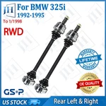 Oe Rear Pair Cv Axle Shaft Set For 1992-99 Bmw 325IS 328IS L6 Rwd. Fixed Price $218.39.