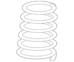 Genuine Audi Coil Spring 8J0-411-105-J. Fixed Price $184.21.