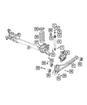 Genuine Mopar Front Coil Spring Right 68172119AA. Fixed Price $133.34.