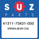 41311-75K01-000 Suzuki Spring,rear Coil 4131175K01000, New Genuine Oem Part. Fixed Price $245.57.