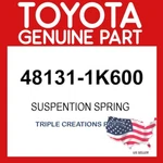 Toyota Genuine 481311K600 Spring Front Coil Rh/lh 48131-1K600 Oem. Fixed Price $73.58.