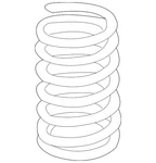 Genuine Mitsubishi Coil Spring 4140A164. Fixed Price $91.13.