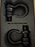 Ambull Shackles 3/4 D Ring 2 Pack 4.75 Ton Break Strength With 7/8 Pin. Fixed Price $30.00.