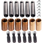 1948-56 Ford F1 / F-100 Truck; Rear Leaf Spring Shackle Pin And Bushing Kit. Fixed Price $62.99.