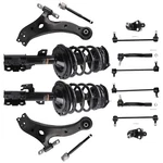 Suspension Front Struts Coil Springs W/ Control Arms For 07-11 Toyota Camry 3.5L. Fixed Price $257.47.