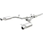 Magnaflow Cat Back, Ss, 2.5IN, Street, Dual Split Polished 4.5IN Tips For 2015. Fixed Price $1542.00.