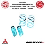 Godspeed Traction-s Performance Lowering Springs 08-16 Mitsubishi Lancer Fwd. Fixed Price $177.00.