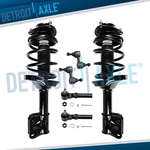 Front Struts W/coil Spring Sway Outer Tie Rods 2009-2013 Subaru Forester. Fixed Price $186.90.