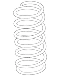 Genuine Nissan Coil Spring 54010-7S000. Fixed Price $101.74.