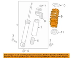 Gm Oem 16-20 Malibu Rear Suspension Shocks Components-spring 23334611. Fixed Price $81.37.