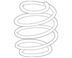 Genuine Nissan Coil Spring 54010-7LF1A. Fixed Price $131.48.
