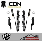 Icon Rear 2.5 Remote Resi Coilover Kit W/ Cdcv 2-4" Lift '21-UP Ford Bronco. Fixed Price $2399.95.