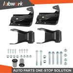 Labwork Rearward Leaf Spring Shackle & Bracket Hanger 88-97 For Gmc K2500 Truck. Fixed Price $46.51.