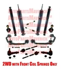 Shocks Control Arms Tie Rods Fit 1998-2011 Ranger Rear Wheel Drive W/ Front Coil. Fixed Price $343.00.