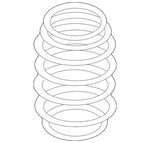 Genuine Audi Coil Spring 8S0-511-115-ER. Fixed Price $184.24.
