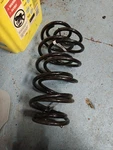 2 New Oe Saab 900 Front Spring Set 4483186 1994 To 1998. Fixed Price $250.00.
